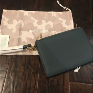 Dagne Dover Essential Clutch Wallet in Slate